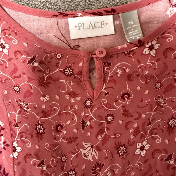 Girls Pink Floral Casual Dresses Bundle - Picture 9 of 11